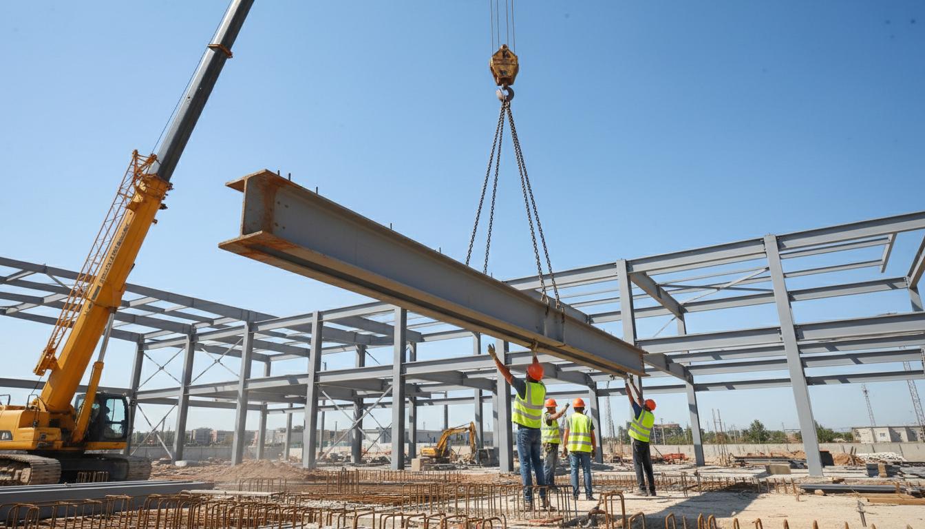 Фото Балка (двутавр) б/у: виды, свойства и применение